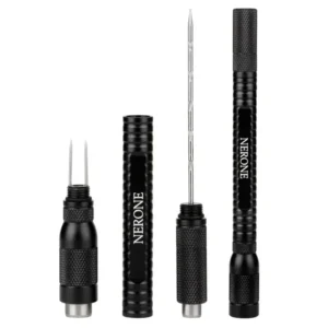 Multitool 4 em 1 Nerone Desentupidor de Charuto (Prata/Preto)