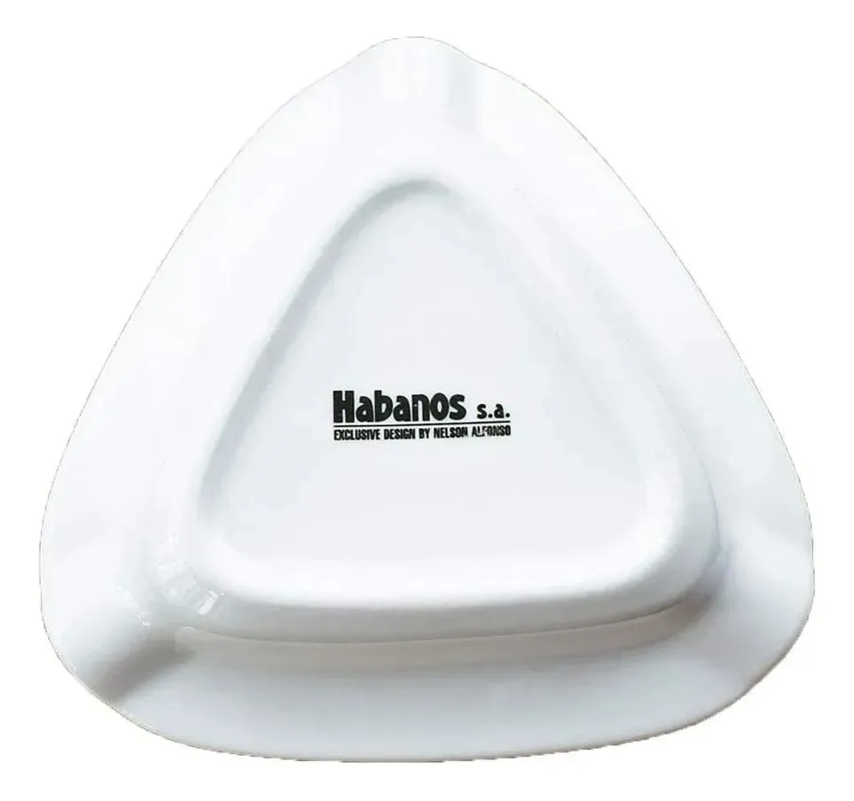 Cinzeiro De Cerâmica Para 3 Charutos Cohiba Luxo Branco - Unidade - Imagem 3