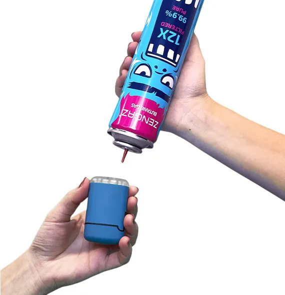 Gás Butano P/ Maçarico Zengaz 12x Filtrado - 300ml - Unidade - Imagem 2